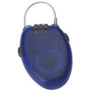 China Retractable Felexible Pocket Wire Combination Lock for sale