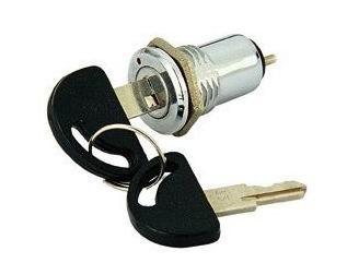 China Flat key switch lock Zinc Alloy Flat key switch lock for sale