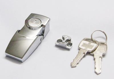 China DKS-5 Zinc Alloy Toggle Latch lock Bright Chrome Hasp Lock for Industrial Box for sale