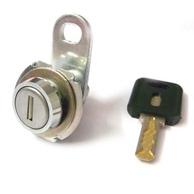 China High Security Flat Key Cam Lock with dust Shutter Snack Shape Key Mailbox Lock for sale