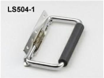 Cina Maniglia industriale d'acciaio del gabinetto delle maniglie di porta di Chrome-placcatura luminosa LS504-1, maniglia di porta in vendita
