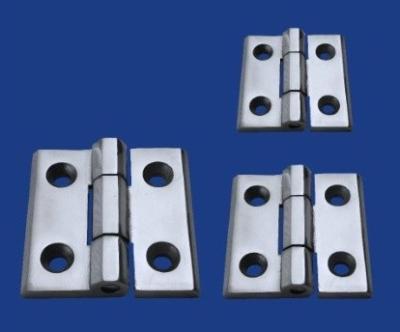 China Cabinet Door Hinge 40*40 50*50 60*60 Electric cabinet panel stainless steel butt hinge for sale