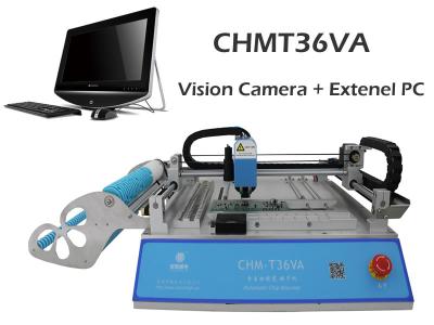 China Vision system + Externel PC with Windows7 CHMT36VA SMT Desktop Pick And Place Machine for sale