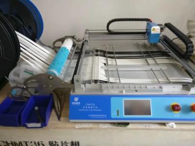 China Table top SMT Chip Mounter 29 Feeders 2 Heads SMD LED Pick and Place Machine CHMT36 for sale