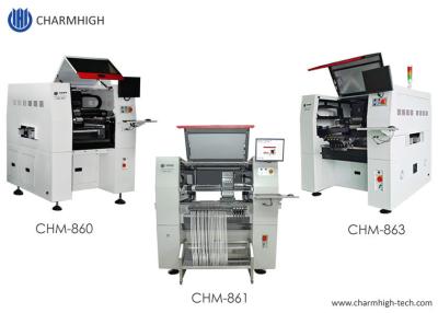China Charmhigh 3 datilografa a picareta de SMT e a cadeia de fabricação do PWB da máquina do lugar para BGA 0201 à venda