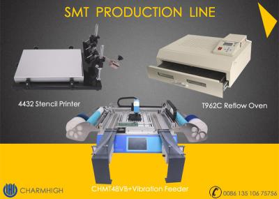 China A cadeia de fabricação do PWB, trata a picareta de SMT da produção e o equipamento do lugar, tecnologia de superfície da montagem à venda