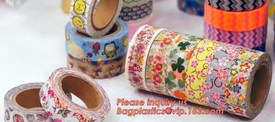 China Colorful decorative masking washi paper tape custom printed DIY washi tape with logo,Supplies DIY Arts & Crafts Multi-co for sale