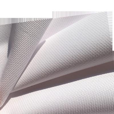 China Conductive Cloth POLY ESD 150D Optical White Dull Anti-Static Fabric for Medical Uniform for sale