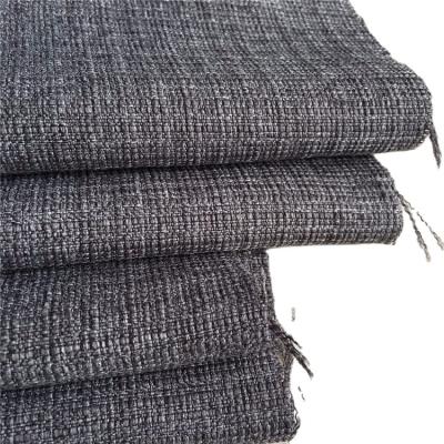 China 300D 275gsm Cationic Polyester Jacquard Slub Chenille Fabric for Furniture Upholstery for sale