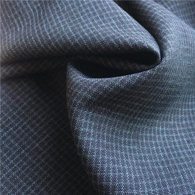 China 300D*300D Plain Two Colors Lattice Fabric For Lady Dress Men Suit Grid Cloth RZ 1675 for sale