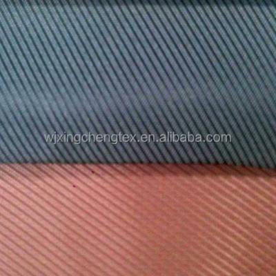 China 100% Polyester Woven Fabric Super Poly Twill Lining Textured Designable Stock Color for sale