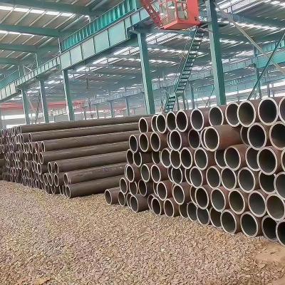 China Sch 40 ERW Tubería de acero laminada en caliente Cemento forrado Soldadura de tubería de acero al carbono en venta