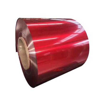 Chine Le MTC rouge de bobine de RAL 600mm PPGI a enduit la bobine d'une première couche de peinture en acier galvanisée à vendre