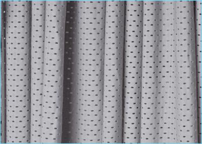 Chine Tissu de maille pur de bout droit de Spandex en nylon frais gris avec le matériel de Spandex du nylon 15% de 85% à vendre