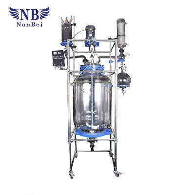 China Double  High Temperature Glass Reactor for sale