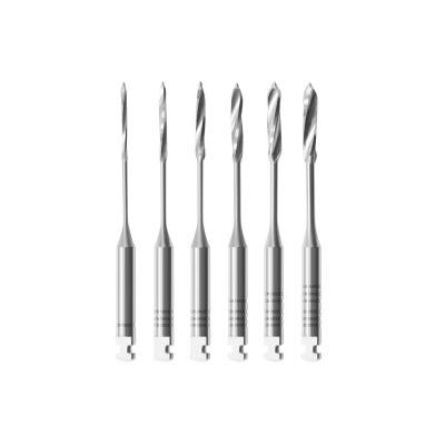 China Endodontic Rotary Files Dental Pesso Reamers For Enlarge Canal Easy Identification By The Number Of Grooves for sale