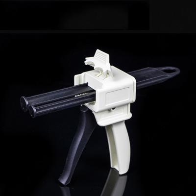China Silicone Impression Material Dental Silicone Tube Squeezer Gun Injection Light 75ml 4:1 10:1 for sale
