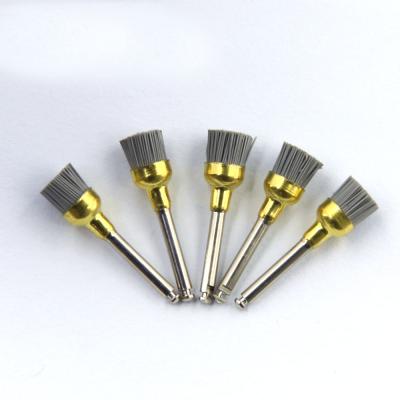 China Dentistry Dental Prophy Cup And Brush Latch Type Abrasive Fiber Al Oxide Bowl for sale