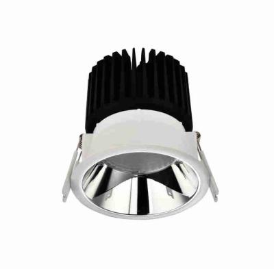 China 25W COB fixed led downlight cutout 110mm round anti-glare recessed cob light for sale