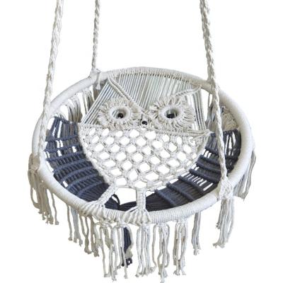 China Leisure style 2020 new design macrame hammock chair swing chair It can be used as a hanging chair or as an ornament for sale