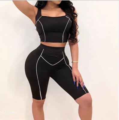 China Sleeveless Fitness Women'S Sportswear Tracksuits For Summer for sale
