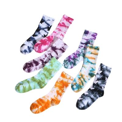 China Flower Smile Thermal Slouch Pastel Vintage Colourful Sublimation Embroidery Winter Men Socks for sale