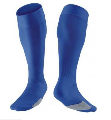 China Custom Size Plain Purple Soccer Socks Non Slip Sustainable for sale