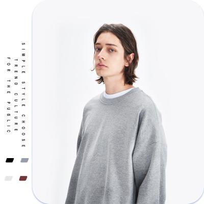 China Long Sleeve Oversized Crewneck Pullover Sweatshirts Custom Logo Printed en venta