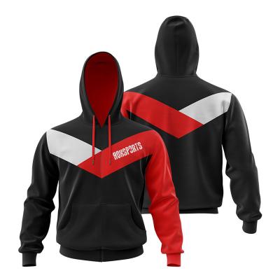 China Sports Team Blank Polyester Sweatshirt Hoodies Hooded For Male for sale