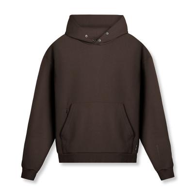China Casual Men Pullover Sweater Hoodie Loose Solid Color Off Shoulder Long Sleeve for sale