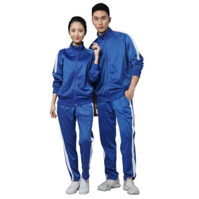 Chine Ensemble courant de velours de 2 poches de fermeture éclair de vêtements de sport d'automne Clinquant de Tracksuits à vendre