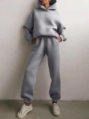 Китай Hoodies женщин рукава твердых случайных Tracksuits Sportswear пуловера эластичных длинные продается