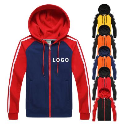 Chine Logo fait sur commande unisexe de Team Printing Sport Zipper Hoodie de coton de mode à vendre