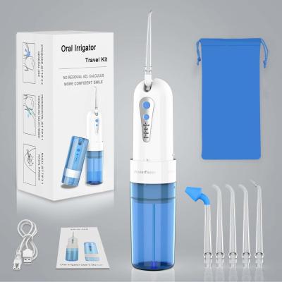 China IPX7 Waterproof Dental Oral Irrigator Water Tooth Pick with 4 Modes and Memory Function for sale