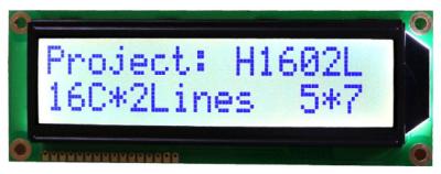 중국 RoHS COB STN LCD Display 2X16 Characters Industrial LCD Display 판매용