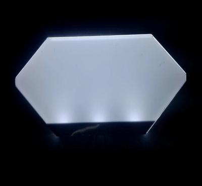 China Módulo de retroiluminação LED branco em forma de losango 5V para visor LCD à venda