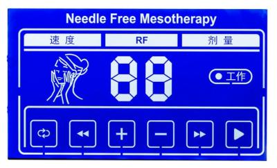 Chine OEM Large Sized HTN Segment LCD Display For Medical Treatment à vendre