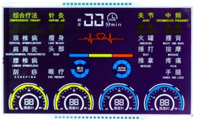 China Exhibición de gran tamaño del LCD del TN del segmento de VDD 4.5V para el tratamiento médico en venta