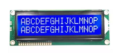 China Character Lcm Lcd Display Module 16x2 Big Size for sale