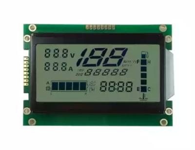China HTN 7 Segment Pulsar LCM Segment  LCD Module  LCD Display Speedometer Clock Transparent Oled for sale