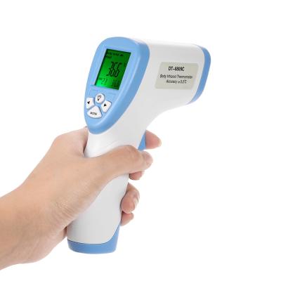 China Termómetro infrarrojo de PlasticHandheld/no termómetro infrarrojo del cuerpo del contacto en venta