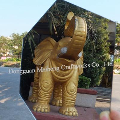 China Plastic Transparent Mirror Shatterproof, Unbreakable Semi-Permeable PC Mirror for sale