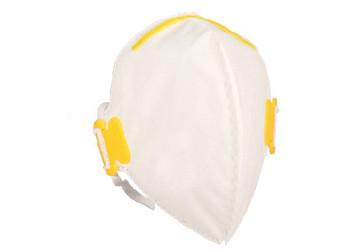 China Máscara de polvo plegable disponible blanca, máscaras de polvo del grado de FFP hipoalérgicas en venta