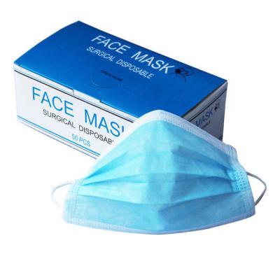 China Single Use Antibacterial Face Mask , 2 Ply Face Mask For Food Processing for sale