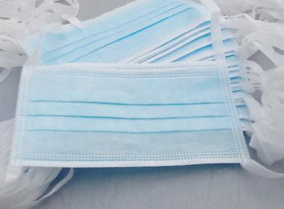 China Mascarilla disponible no tejida del gancho 3 capas con el elástico ajustable fácil en venta