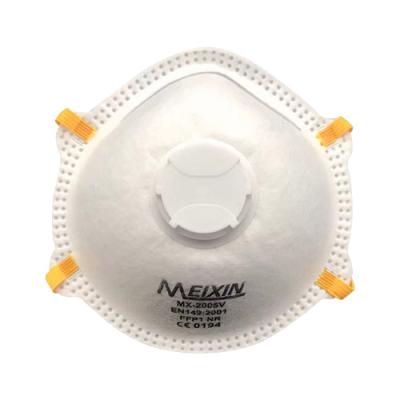China Single Use FFFP1V Dust Respirator Mask Lightweight No Exposed Metal Components for sale
