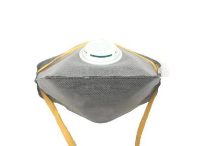 China Gray FFP1V Foldable N95 Dust Mask / N95 Particulate Mask CE Approved​ for sale