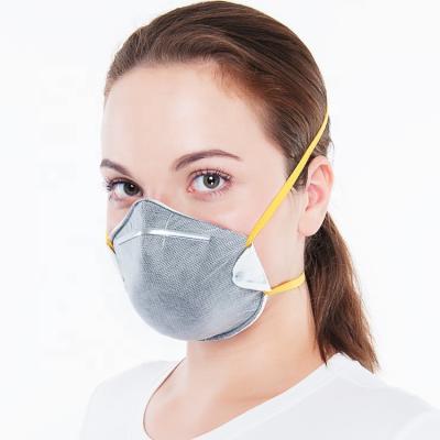 China Modern Active Carbon Face Mask , Fiberglass Free Face Mask High Filter Efficiency for sale