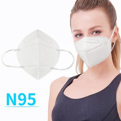 China Máscara de polvo plegable N95, máscara disponible N95 para la industria textil en venta