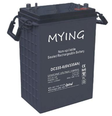 China Golf cart battery, EV battery, deep cycle battery, 6V 335Ah, equivalent of Trojan J305P for sale